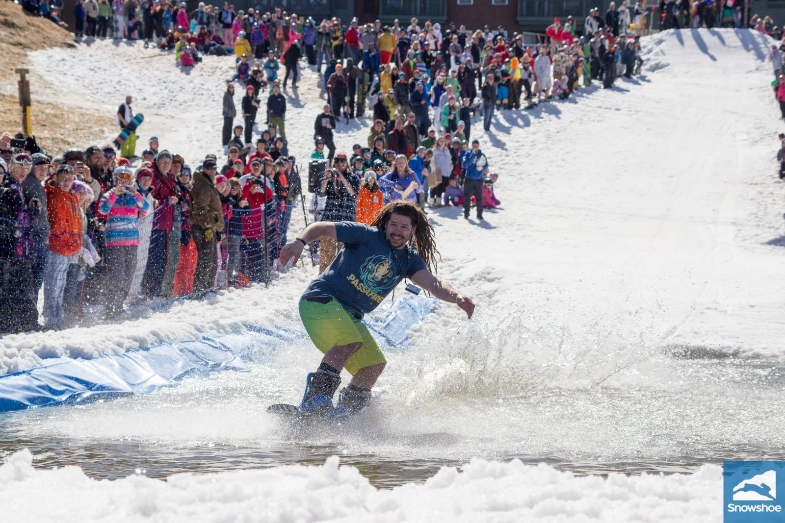 Pond Skimming at Snowshoe Mountain This Past Weekend Ski Southeast