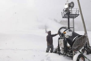 Winterplace Snow-making Effort from 2014